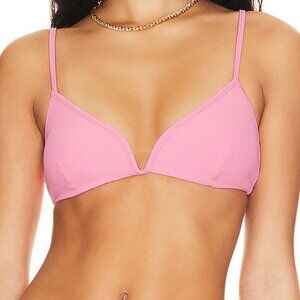 L*Space  Ribbed Helena Bikini Top
